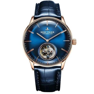 Relógio Masculino Reef Tiger Rga1930-ybb à Prova D'água Bronze