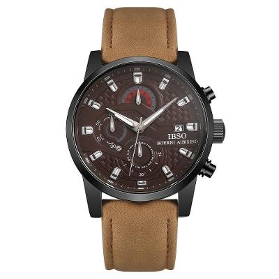 Relógio Masculino Ibso 6860b à Prova D'água Marrom