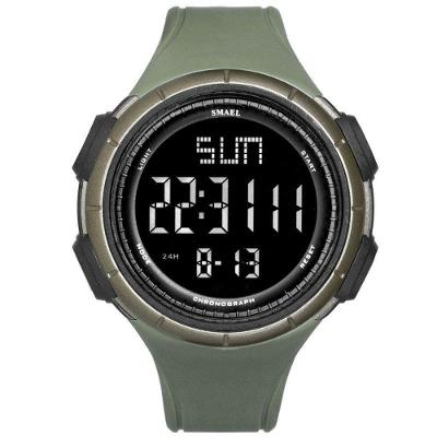 Relógio Masculino Smael Ws-1618 à Prova D'água Verde