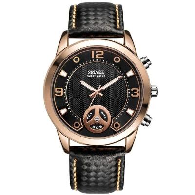 Relógio Masculino Smael Ws-ly-1385 à Prova D'água Ouro Rosa