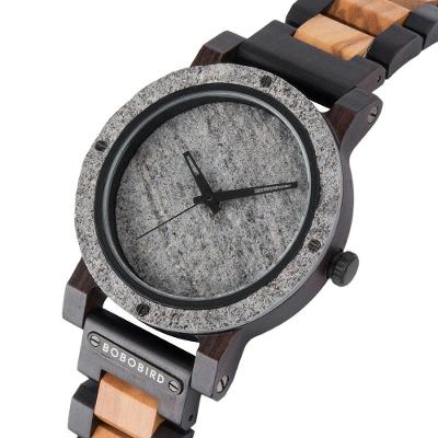 Relógios De Madeira Masculino Bobo Bird Wt89 À Prova D'Água Gt089-1 Sim