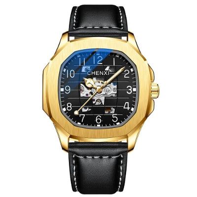 Relógio Masculino Chenxi Cx-8813 à Prova D'água Ouro