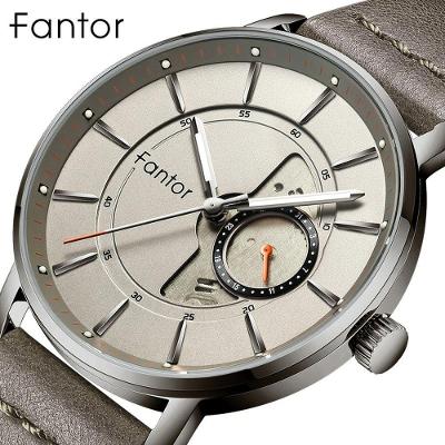 Relógio Masculino Fantor Wf1031g à Prova D'água Cinza