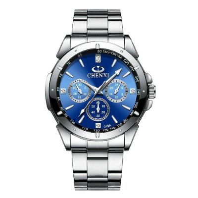 Relógio Masculino Chenxi Cx-019a à Prova D'água Azul