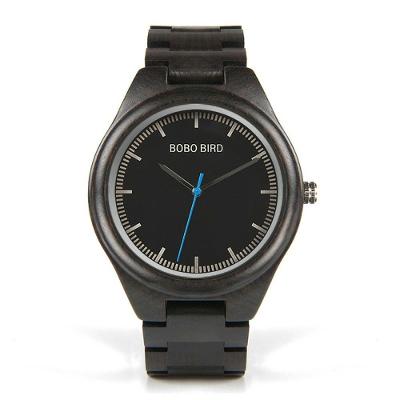Relógio Masculino De Madeira Bobo Bird O03 Não À Prova D' Água