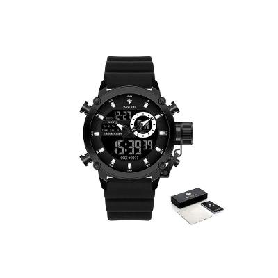 Relógio Masculino Digital De Silicone à Prova D'água 3