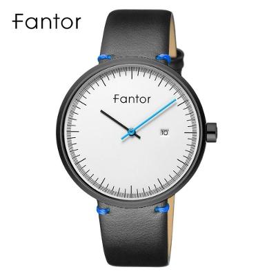 Relógio Masculino Fantor Wf1019g à Prova D'água Branco