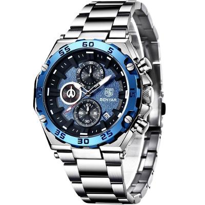 Relógio Masculino Analogico Luxo Inox A Prova Dagua