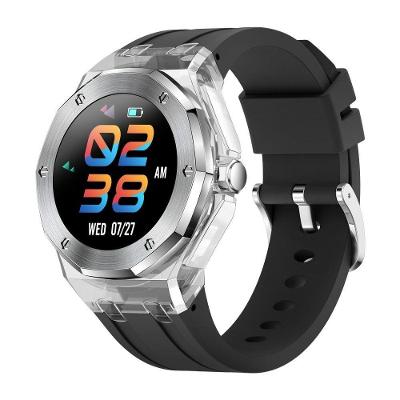 Relógio Inteligente Masculino Smartch Rtl8762dk à Prova D'água Preto