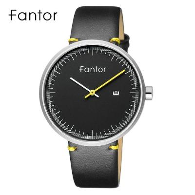 Relógio Masculino Fantor Wf1019g à Prova D'água Preto