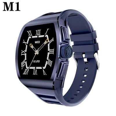 Relógio Inteligente Masculino Smartch Nrf52832 à Prova D'água Azul