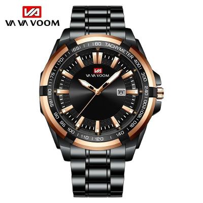 Relógio Masculino Va Va Voom Va-2401 à Prova D'água Bronze