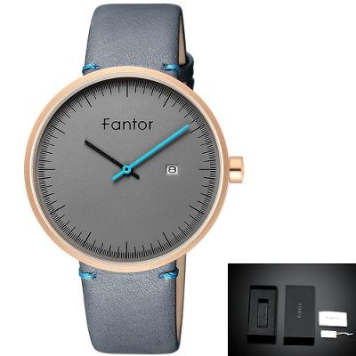 Relólgio Masculino Fantor Wf1019g à Prova D'água Cinza