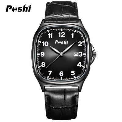 Relógio Masculino Poshi 931 à Prova D'água Preto