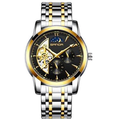 Relógio Masculino Automático Pulseira A Prova D'Água