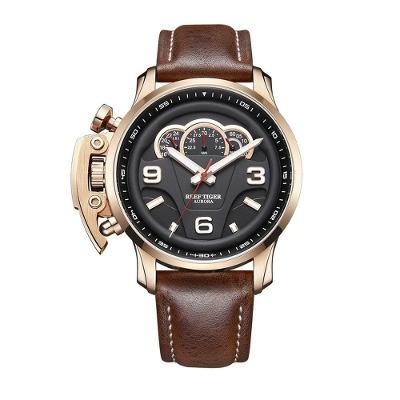 Relógio Masculino Reef Tiger Rga2105-yb à Prova D'água Marrom