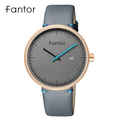 Relógio Masculino Fantor Wf1019g à Prova D'água Cinza