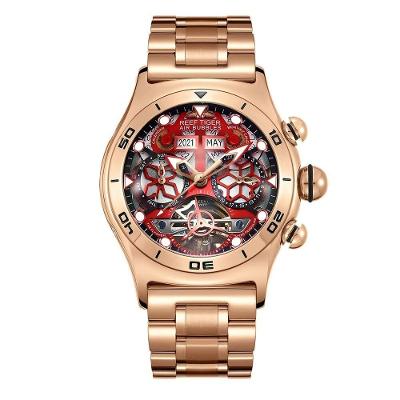 Relógio Masculino Reef Tiger Rga703-yby à Prova D'água Vermelho