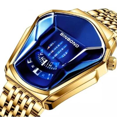 Relógio Masculino De Luxo Binbond Cronometro Resistente Agua