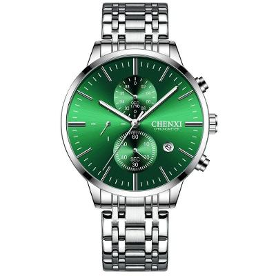 Relógio Masculino Chenxi Cx-971 à Prova D'água Verde