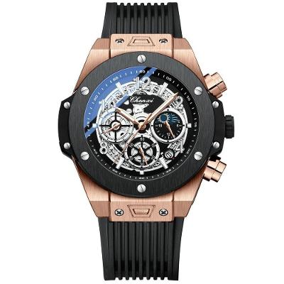 Relógio De Quartzo Masculino Chenxi Cx-949 à Prova D'água Ouro