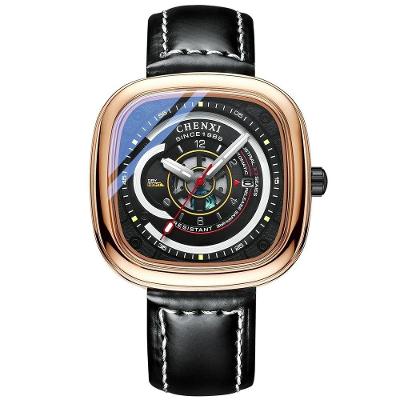 Relógio De Pulso Masculino Chenxi Cx-8224 à Prova D'água Ouro