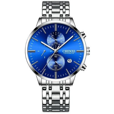 Relógio Masculino Chenxi Cx-971 à Prova D'água Azul
