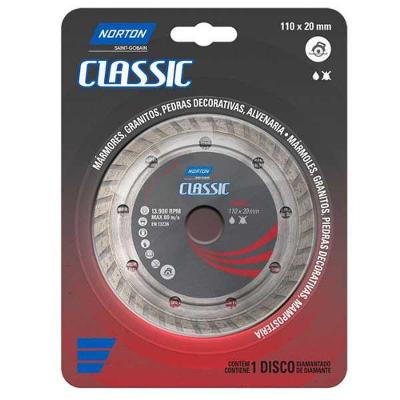 Disco Diamantado Classic Tubo 110 X 20mm
