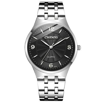 Relógio Masculino Chenxi Cx-055a à Prova D'água Prata