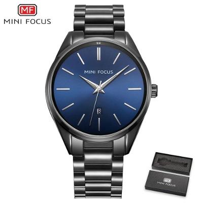 Relógio Masculino Mini Focus Mf0050g à Prova D'água Preto