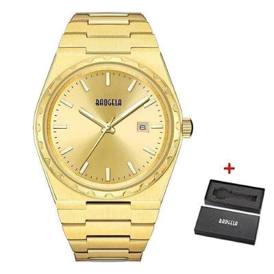Relógio De Pulso Masculino Baogela 22801 à Prova D'água Ouro