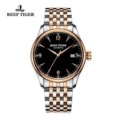 Relógio Masculino Reef Tiger Rga823g-yly à Prova D'água Bronze