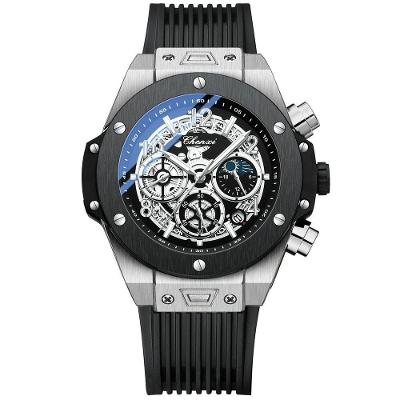 Relógio De Quartzo Masculino Chenxi Cx-949 à Prova D'água Prata
