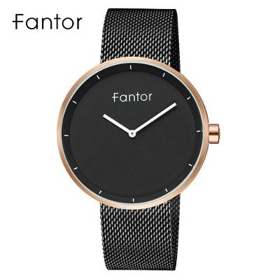 Relógio Masculino Fantor Wf1011g à Prova D'água Cinza Escuro