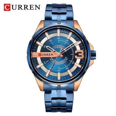 Relógio Masculino Curren 8333 à Prova D'água Azul