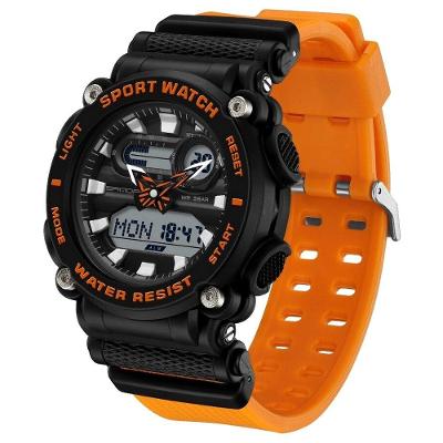 Relogio Masculino Display Duplo Esportivo A Prova D´Agua