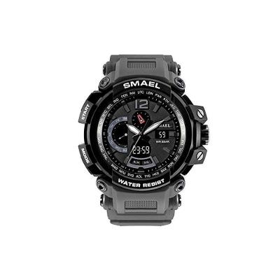 Relógio Masculino Luxuoso Digital 1702 à Prova Água Cinza