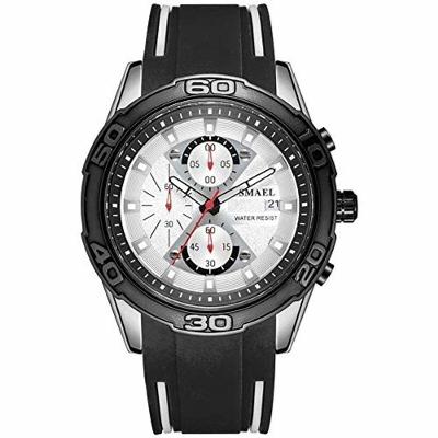Relógio De Pulso Sl9086 Militar à Prova D´Água Cinza