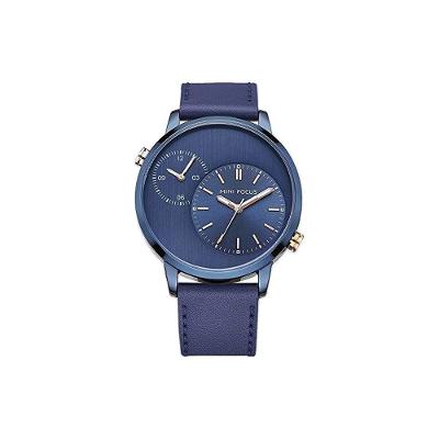 Relógio De Couro Luxo Minifocus Mf 0035 à Prova D' Água 1