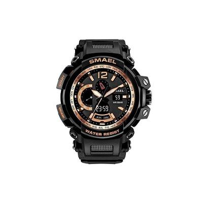 Relógio Masculino Luxuoso Digital 1702 à Prova Água Dourado