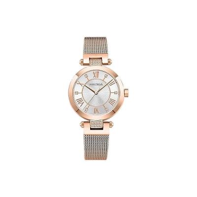Relógio De Luxo Minifocus Mf 0215 à Prova D' Água Rosegold