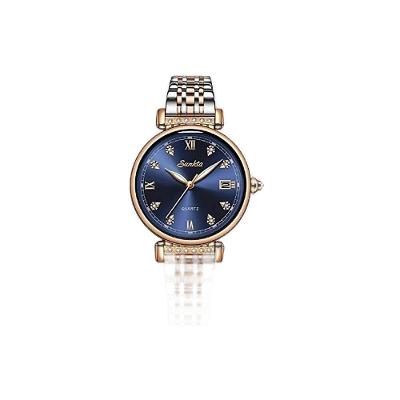 Relogio Feminino De Pulso Ouro Sunkta à Prova D'Água M6672