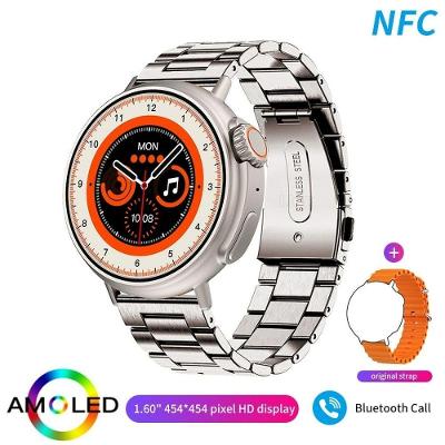 Relógio Smartwatch Foxbox 8762Dt À Prova D'Água Prata Tela Hd Amoled