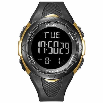 Relógio De Pulso Masculino Casual Led Preto 1016