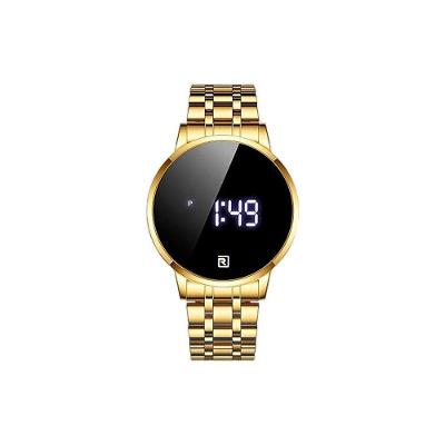 Relógio Digital Pulseira Aço Inoxidável à Prova D' Água Rewa