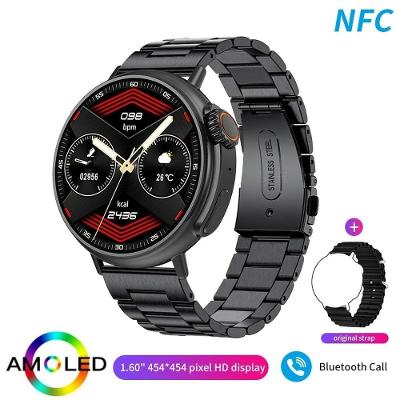 Relógio Smartwatch Foxbox 8762Dt À Prova D'Água Preto Tela Hd Amoled