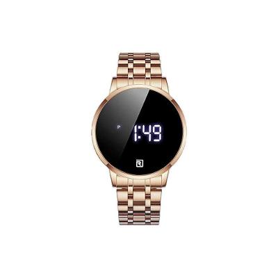 Relógio Digital Pulseira Aço Inoxidável à Prova D' Água Rewa
