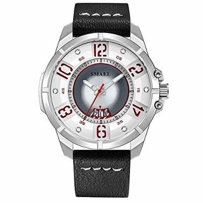 Relógio Masculino à Prova D´ Água Aço Inoxidável 9118 Branco