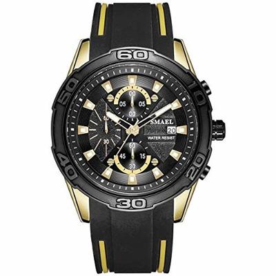 Relógio De Pulso Sl9086 Militar à Prova D´Água Dourado