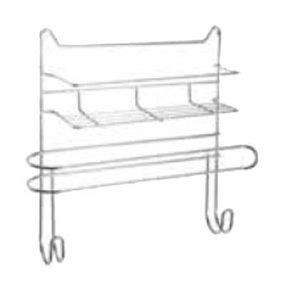 Suporte Para Condimentos E Papel Toalha De Parede 7X30Cm